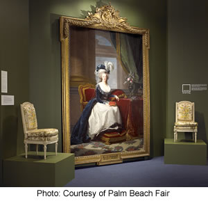 Pantone_Marie_Antoinette_Exhibition high gloss paint example