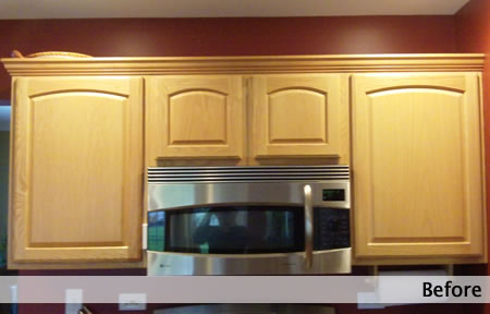 burshingputty_kitchen1_BEFORE high gloss paint on building