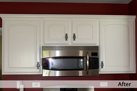 burshingputty_kitchen3_AFTER high gloss paint on building