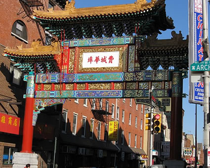 chinatown2 high gloss paint on building