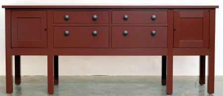 mcmakin_sideboard high gloss paint example