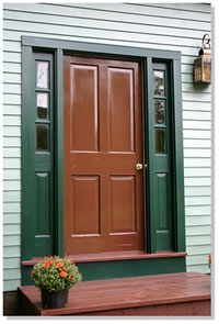 plymouth_door-after-small high gloss paint on building